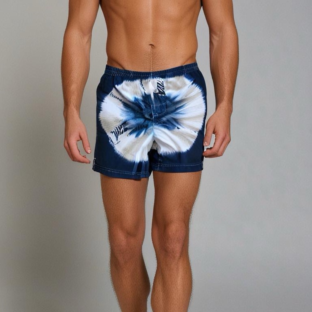 Shibori Dyed Boxer Shorts | ‘Shiboxers’ | “Arashi”